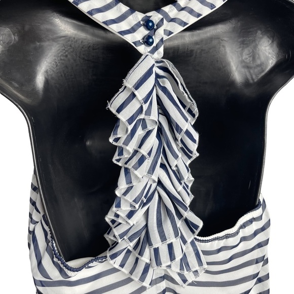 Studio Y Sheer Racerback Halter Top - Picture 4 of 5